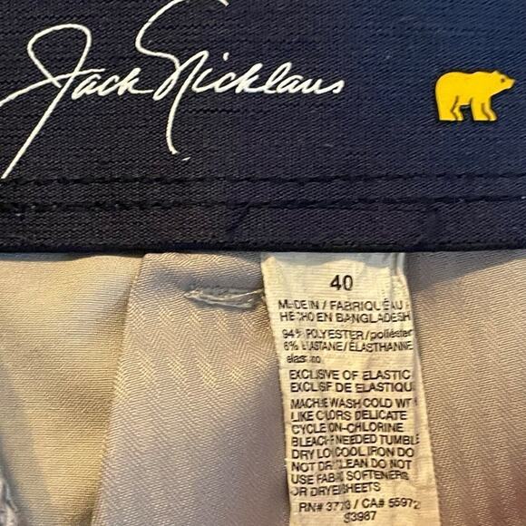 Jack Nicklaus Gray Print Golf Shorts Size 40 - Picture 4 of 8